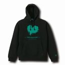 屋久島ウィルソンハート&nbsp;パーカー&nbsp;(ブラック)&nbsp;サイズL&nbsp;(男女兼用)