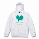 屋久島ウィルソンハート&nbsp;パーカー&nbsp;(ホワイト)&nbsp;サイズM&nbsp;(男女兼用)