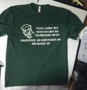 やくさるTシャツDRY　LLサイズ&nbsp;【緑】