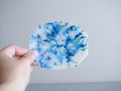 【色おまかせ(青系)】【セット】歯ブラシスタンド&ソープディッシュ&nbsp;材料回収地域:口永良部島(鹿児島県)