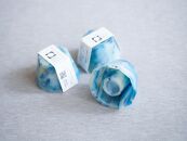 【色おまかせ(青系)】【セット】歯ブラシスタンド&ソープディッシュ&nbsp;材料回収地域:口永良部島(鹿児島県)