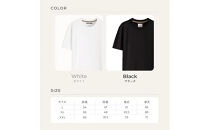 【Lサイズ】サスティナブルTシャツ（スリーブロゴ）ホワイト