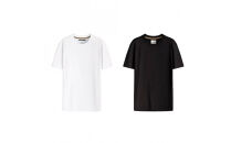 【XLサイズ】サスティナブルTシャツ（スリーブロゴ）ブラック