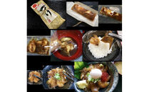 ＜水産加工大賞受賞！＞づけ丼・昆布じめ丼の素セット(づけ丼×3本・昆布じめ丼×1本・計4本×6回お届け)