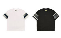 【XLサイズ】サスティナブルTシャツ（ボーダー）ホワイト