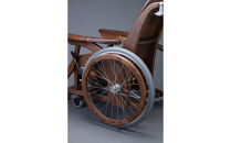 木製車椅子　【配送不可：北海道・沖縄・離島】