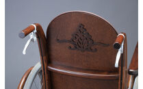 木製車椅子　【配送不可：北海道・沖縄・離島】