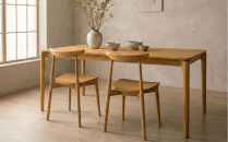 ダイニングチェア&nbsp;椅子&nbsp;チェア&nbsp;&nbsp;1脚&nbsp;2脚セット&nbsp;4脚セット&nbsp;単品&nbsp;完成品&nbsp;座面高さ44&nbsp;&nbsp;無垢材&nbsp;天然木&nbsp;オーク&nbsp;北欧&nbsp;重ねられる&nbsp;おしゃれ&nbsp;ナチュラル&nbsp;リビングチェア&nbsp;食卓椅子&nbsp;ダイニング椅子&nbsp;木製椅子&nbsp;職人仕上げ&nbsp;KINOSHITA&nbsp;R050&nbsp;4脚