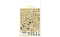 ツメキラ&nbsp;ネイルシール&nbsp;1枚&nbsp;うらなか&nbsp;りか&nbsp;プロデュース【猫】ネイルアート&nbsp;ジェルネイルに埋め込む&nbsp;レジン&nbsp;パーツ用品