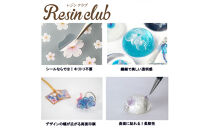 レジンクラブ&nbsp;レジンシート&nbsp;5枚セット&nbsp;【春夏秋冬】両面タイプ&nbsp;シール