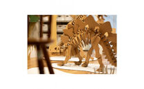 【Qumu】大型ダンボール骨格標本キット　ステゴサウルス