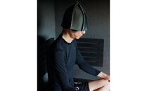 【富山県南砺市発】高機能サウナハット「のぼせシラズ」　＜カラー：カーキ＞