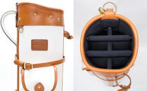 【小山ゴルフバック製作所】キャディバッグ&nbsp;CB-19&nbsp;＜帆布×PVC＞スカイブルー　【11100-0998】