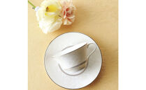 ナルミ&nbsp;ミラノビアンカ&nbsp;カップソーサー&nbsp;5客セット&nbsp;210cc&nbsp;51461-23448