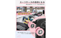 NT-3101&nbsp;&nbsp;&nbsp;ピンクM&nbsp;&nbsp;&nbsp;&nbsp;&nbsp;&nbsp;スーツケース用キャスターカバ&nbsp;ー