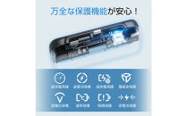 小型&nbsp;モバイルバッテリー&nbsp;ブラック