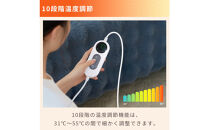 電気毛布　グレー　Lサイズ