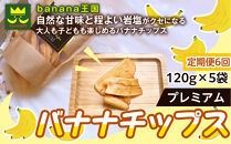【定期便6ヶ月】【軽やかな食感の贅沢おやつ】プレミアムバナナチップス&nbsp;120g&nbsp;5袋&nbsp;｜ドライフルーツ&nbsp;おやつ&nbsp;スナック&nbsp;お菓子&nbsp;軽食&nbsp;スイーツ&nbsp;サクサク&nbsp;おつまみ&nbsp;ギフト&nbsp;プレゼント&nbsp;お配り&nbsp;家庭用&nbsp;子供&nbsp;女性向け&nbsp;おしゃれ&nbsp;お取り寄せ&nbsp;愛知県&nbsp;名古屋市