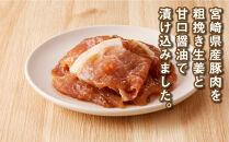 簡単調理&nbsp;宮崎県産豚肉の生姜焼き&nbsp;3kg&nbsp;K16_0147