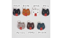 KUROKAWA&nbsp;猫の手も借りたい&nbsp;コインケース&nbsp;財布&nbsp;&nbsp;小銭入れ&nbsp;本革カラフル【ターコイズ】
