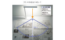 ＬＥＤデスクライト２ＷＡＹ　AS-LED14(W)