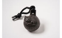 小田原｜伝統の鋳物｜まよけ猫鈴｜金・黒・緑青&nbsp;3色セット｜柏木家
