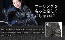 レザージャケット&nbsp;L&nbsp;レディース｜京都&nbsp;デグナー&nbsp;バイクギア&nbsp;人気ブランド&nbsp;革ジャン&nbsp;[FR25WJ-6]&nbsp;バイク用&nbsp;レザージャケット&nbsp;カジュアル&nbsp;羊革&nbsp;軽量&nbsp;プロテクター付&nbsp;ワックス加工&nbsp;伸縮性&nbsp;ジャケット&nbsp;レザージャケット&nbsp;プロテクター&nbsp;ヴィンテージジャケット&nbsp;おしゃれジャケット&nbsp;かっこいい&nbsp;人気&nbsp;おすすめ&nbsp;ツーリング&nbsp;ライダー&nbsp;バイカー&nbsp;jacket&nbsp;じゃけっと&nbsp;送料無料