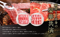 【冷蔵便】神戸牛&nbsp;焼肉&nbsp;食べ比べ&nbsp;セット&nbsp;ラムイチ＆リブロース&nbsp;計600g
