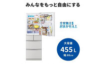 三菱電機冷蔵庫&nbsp;MR-BD46NW&nbsp;フラットリネンホワイト&nbsp;5ドア&nbsp;片開き&nbsp;標準設置付【沖縄・離島・一部山間地域：配送不可】冷凍庫&nbsp;冷蔵&nbsp;冷凍&nbsp;家電&nbsp;家電製品&nbsp;電化製品&nbsp;キッチン家電&nbsp;家庭用