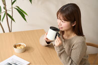 Ｃａｆé&nbsp;Ｄａｙｓ&nbsp;ふた付きマグカップ&nbsp;NCD-M360&nbsp;ホワイト