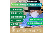 LEX&nbsp;BEAUTY&nbsp;CLINIC　施術チケット40万円分