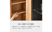 マントルピース&nbsp;オープンシェルフ&nbsp;＜ロータイプ＞&nbsp;&nbsp;【モーブル】【大川家具】