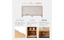 ローバー&nbsp;150cm&nbsp;サイドボード&nbsp;＜オークブラウン＞&nbsp;&nbsp;【モーブル】【大川家具】