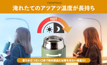 【&nbsp;グレー】水筒&nbsp;350mL&nbsp;超保温&nbsp;ステンレス&nbsp;スクリューマグボトル&nbsp;&nbsp;TEMPEAK&nbsp;アトラス&nbsp;グレー&nbsp;ATPBS-350GY