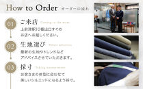 【父の日】【テーラー神谷】　オーダースーツ＆ジャケット洋服御誂え券