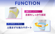【ファイテン】足王(ソッキング)丸つま先タイプ&nbsp;メンズ&nbsp;ブラック/グレー＜25～27cm＞｜京都&nbsp;人気ブランド&nbsp;ソックス［&nbsp;京都&nbsp;phiten&nbsp;スポーツソックス&nbsp;スポーツ靴下&nbsp;テニスソックス&nbsp;バレーソックス&nbsp;滑り止め&nbsp;ランニング&nbsp;男性用&nbsp;ギフト&nbsp;プレゼント&nbsp;人気&nbsp;おすすめ&nbsp;健康&nbsp;運動&nbsp;日常&nbsp;お取り寄せ&nbsp;通販&nbsp;送料無料&nbsp;ふるさと納税&nbsp;］