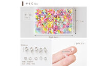 たっぷり子供ビーズアクセサリーセット（D：0783-4）
