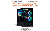 パソコン工房&nbsp;4年間物損保証&nbsp;ミニタワーゲーミングPC&nbsp;Core&nbsp;Ultra&nbsp;7/5090&nbsp;Founders&nbsp;Edition/No.409