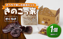 おうちで楽しむ栽培キット「きのこっ家」　きくらげ　