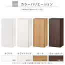 【完成品＋設置付き】オーダーすき間ラック〔幅39cm・扉左開き・ロータイプ〕（ホワイトウッド）すき間ラック&nbsp;収納棚&nbsp;扉付き&nbsp;スリム&nbsp;約&nbsp;奥行32&nbsp;高さ90&nbsp;ロータイプ&nbsp;オーダーラック&nbsp;キッチン&nbsp;AKONBE400088-39L-WWO