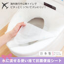 ［定期便&nbsp;全3回・2か月に1回発送］ポケぴた&nbsp;8枚入×5袋&nbsp;使い捨て&nbsp;便座シート&nbsp;抗菌&nbsp;携帯用&nbsp;旅行&nbsp;日本製