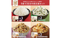 数量限定&nbsp;ウルトラマンコラボ&nbsp;非常食3日家族4人分【安心米9食セット】備蓄&nbsp;長期保存