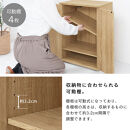 【完成品でお届け】コンパクトシューズラック〔アジャスタータイプ〕（ホワイト）靴箱&nbsp;コンパクト&nbsp;スリム&nbsp;一人暮らし&nbsp;シューズラック&nbsp;省スペース&nbsp;木製&nbsp;シューズボックス&nbsp;下駄箱&nbsp;玄関&nbsp;扉付き&nbsp;靴&nbsp;収納&nbsp;5段&nbsp;SKANBX100775-2-WH