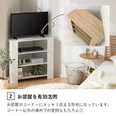 【完成品でお届け】コンパクトテレビ台&nbsp;ハイタイプ（オーク）テレビ台&nbsp;おしゃれ&nbsp;ハイタイプ&nbsp;コーナー&nbsp;角置き&nbsp;幅80cm&nbsp;32型&nbsp;32インチ&nbsp;角&nbsp;収納&nbsp;テレビボード&nbsp;テレビラックテレビ棚&nbsp;TV台&nbsp;大きめ&nbsp;TKANVB018115-0-OAK