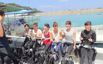 沖縄サンゴの村でボート体験ダイビング2名【恩納村ラグーン】