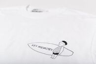 《1》レディースL・メンズS～M　サーフTシャツ　WHITE