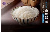 【定期便】南魚沼産こしひかり　無洗米（5kg×2&nbsp;全6回）