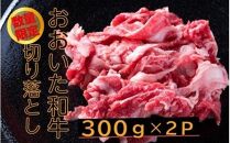 ※受付終了※数量限定/おおいた和牛　切り落とし600g