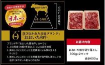 ※受付終了※数量限定/おおいた和牛　切り落とし600g