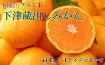 ［産直］下津蔵出しみかん約5kg（S～Lサイズおまかせ）★2026年1月中旬頃より順次出荷